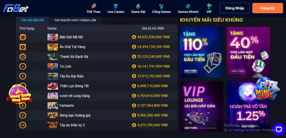 Hình ảnh các liên kết hữu ích của 777bet App